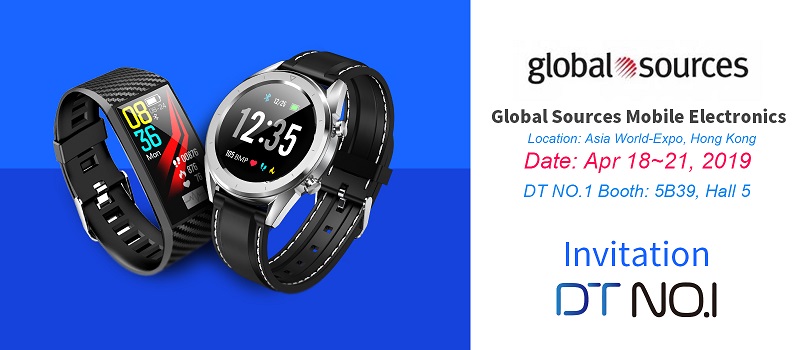Meet No.1 smartwatch at Global Sources Fair 2019