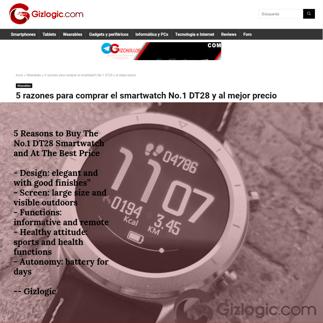 gizlogic review dt28 smartwatch