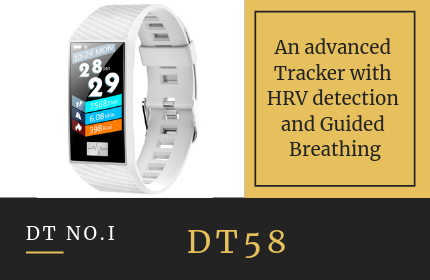 NO.1 fitness tracker DT58 HRV monitor