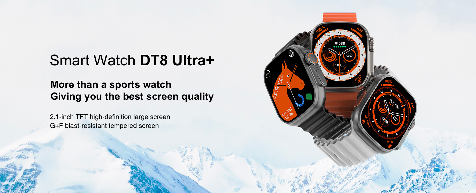 DT8 Ultra + | DT NO.1 - Smartwatch Manufacturer, Factory, Supplier
