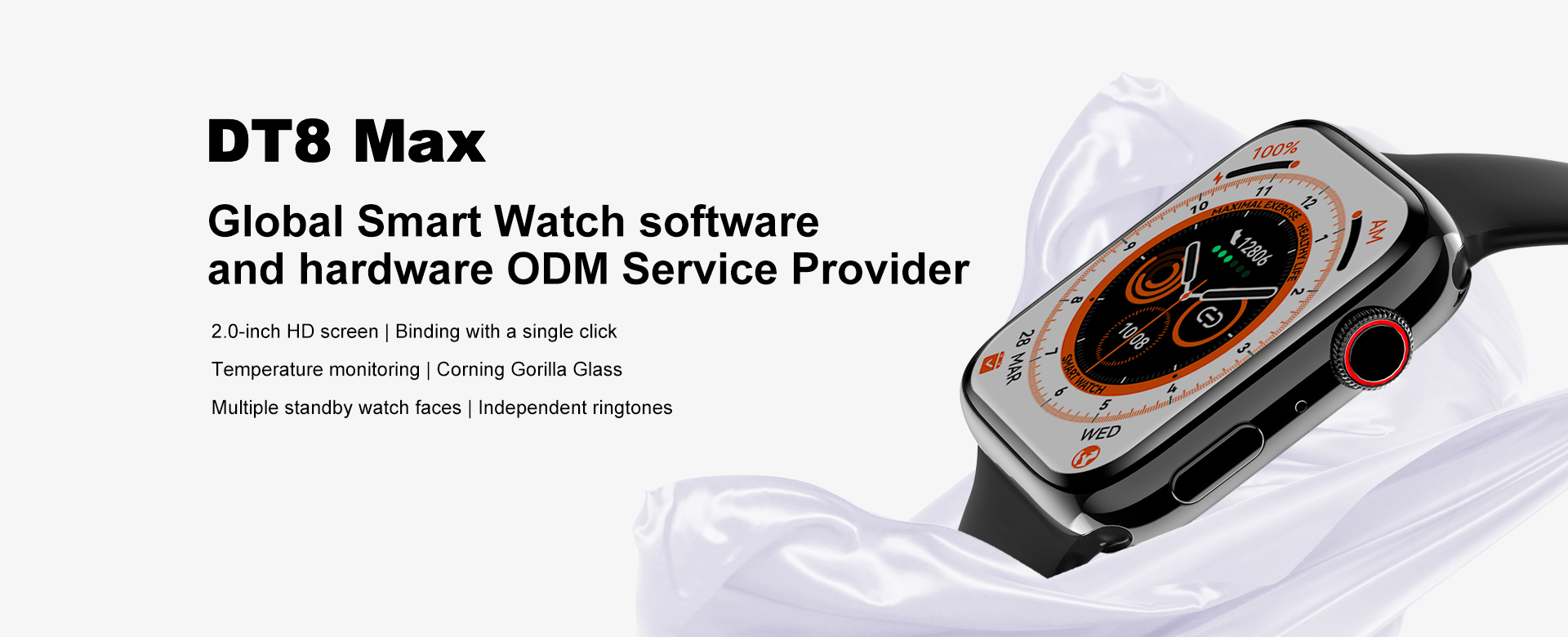 No1 DT8 Max Smart Watch